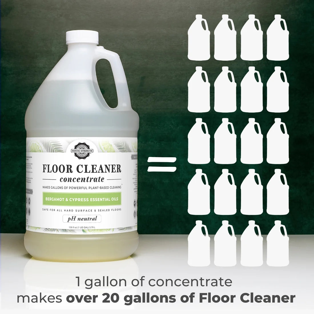 Rustic Strength Floor Cleaner Concentrate Sunburst Citrus By the Ounce