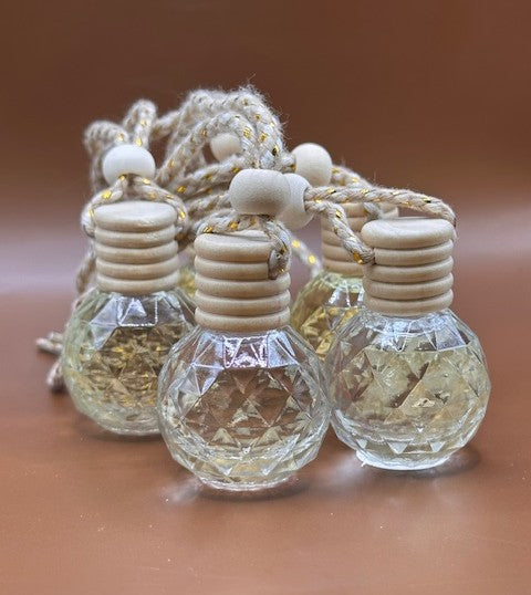 D. NEW STYLE Mini Car & Room Diffusers - Larger Globe Decanter Style